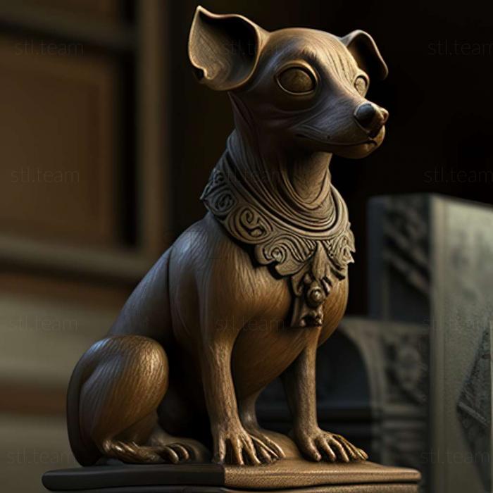 3D модель Празький Щур собака (STL)